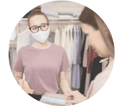 Contactless measuring experience with 3D body scanner