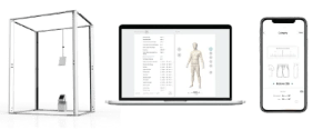Scanatic™ 360 body scanner, the Scanatic™ Body Service, and the Scanatic™ SizeRec Service