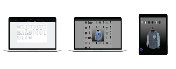 Scanatic™ StyleBook Service, the Cloudzet™ Store App for the iPad or Cloudzet™ Store Web-Plugin, and our Technical Design Service